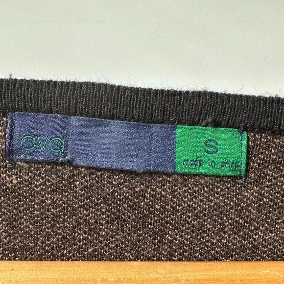 Ava Black & Tan Cardigan - Picture 8 of 9